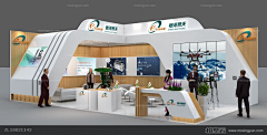 不吵丶不闹采集到Exhibition booth design