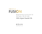 Fusion by KOAN COSMETICS : Diseño del branding, la linea de packaging y comunicación para el lanzamiento de Fusion por KOAN COSMETICS