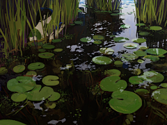 小鱼干来一桶采集到油画