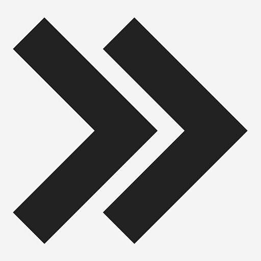 下一步导航引导图标_88ICON https://88icon.com 下一步 导航 引导 前进 快速前进 方向 箭头 一般