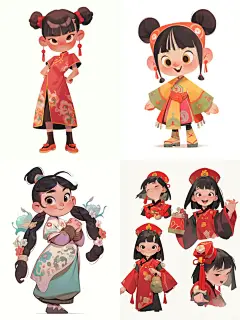 绘本风人物| Niji journey - 小红书
