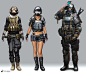 Rapid Fire_characters, Yulin Li : Rapid Fire_characters by Yulin Li on ArtStation.
