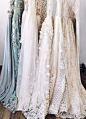 Tonal lace wedding dresses: 