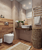 studio apartment in Samara. 2013 : studio apartment for a young couple in Samara