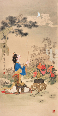 只有七秒记忆的鱼采集到【仕女图】
