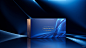MJ-AI 蓝色高级包装礼盒关键词分享第70天 - 小红书
