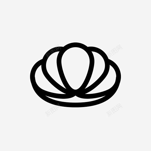 海贝海滩海洋图标 免费下载 页面网页 平...
