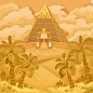 Bgs and decor for "Treasure Hunters" 3 match game : Bgs and decor art for "Treasure Hunters" 3 match game.