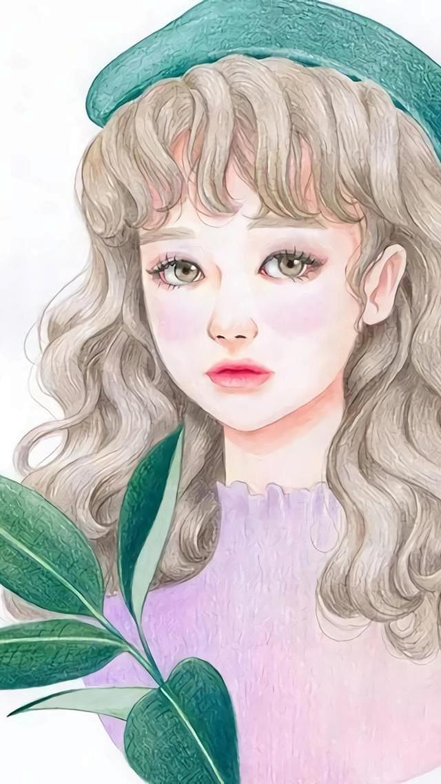 男生勿进！｜手绘甜美女生小清新插画壁纸