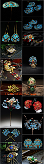 游戏美术设定 古风东方饰品 首饰 珠宝图片素材 CG原画设计参考-淘宝网