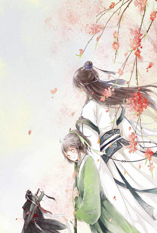 魔道祖师 阿菁 同人图 插画 壁纸 | ...