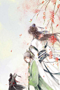 魔道祖师 阿菁 同人图 插画 壁纸 | 待他日再相逢 | 半次元-第一中文COS绘画小说社区