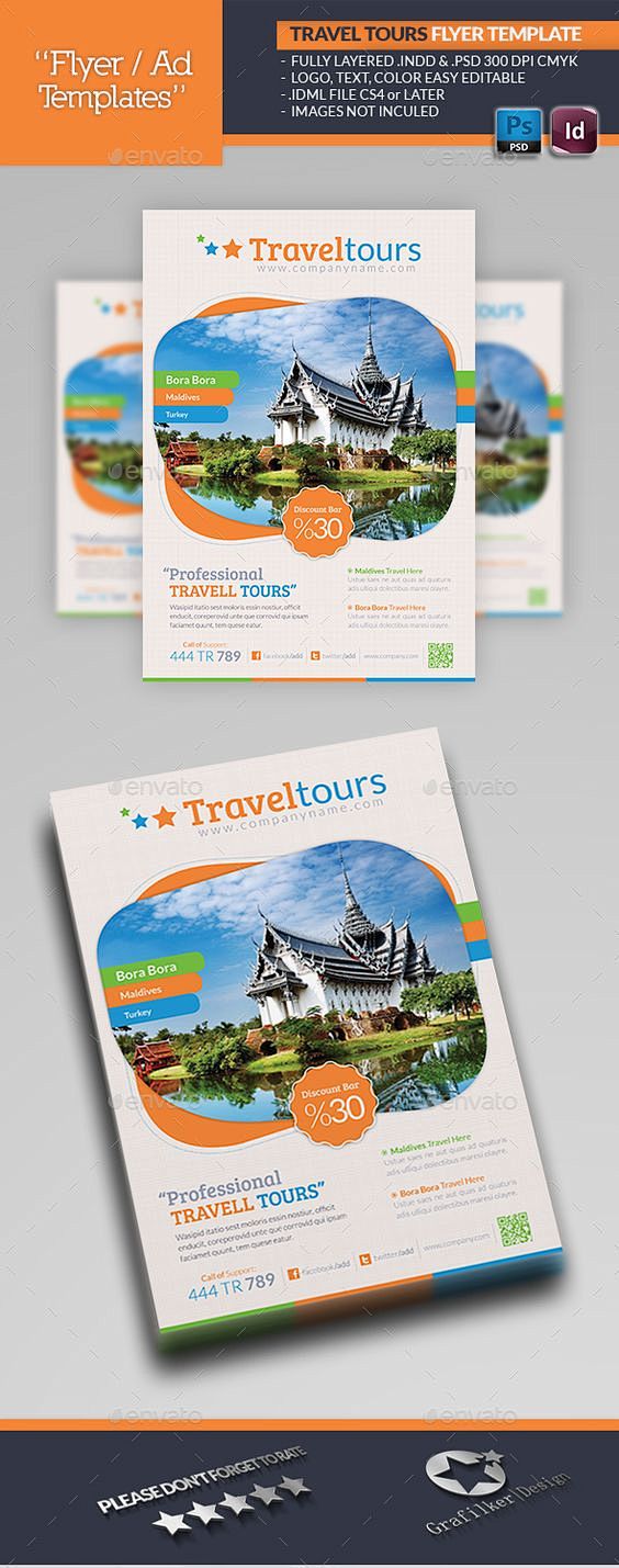 Travel Tours Flyer T...