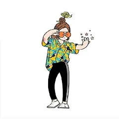 情侣 男女 简单线色 小清新 服装搭配 服饰搭配 眼镜