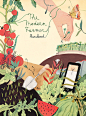 Summer Handbook | Client: Modern Farmer : Illustrations for Modern Farmer magazine. Modern Farmer is a quarterly magazine devoted to the people, policy, issues, animals, plants, and technology of farming and food.AD Maxine Davidowitz