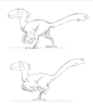Finchwing的恐龙角色动画测试
