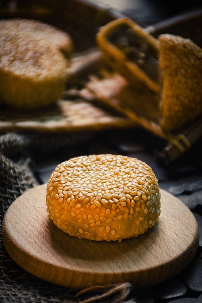 衢州麻饼-花瓣网