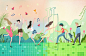 Illustration for Pernod Ricard 立夏