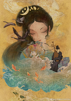 若梦离琴采集到古风