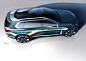 BMW Concept X7 Design Sketch Render