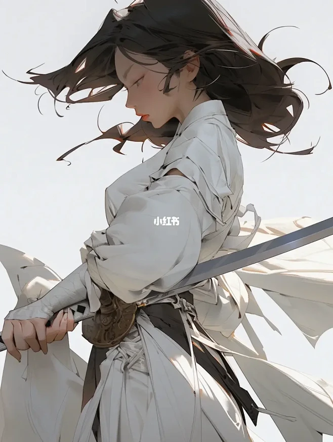 白衣女剑仙｜可曾记得雪中悍刀行中的小姜泥-花瓣网