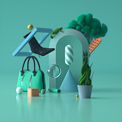 souluo采集到c4d/美陈