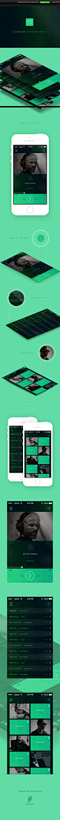 Cube of SpeedSounds - Music App on Behance