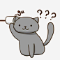 卡通猫咪免抠png素材_新图网ixintu.com