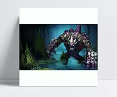 珊瑚礁,墨菲特|lol壁纸,墨菲特,图片素材,珊瑚礁,背景素材,PSD分层,设计图库