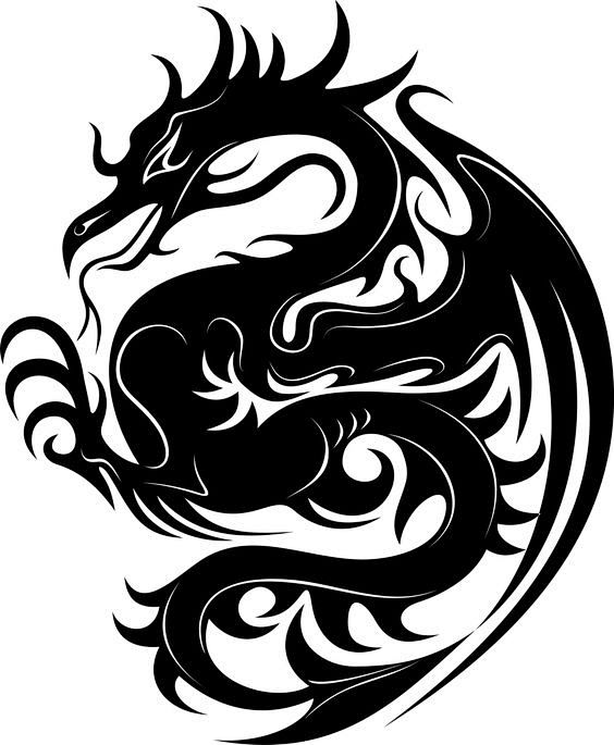 dragon stencil - Goo...