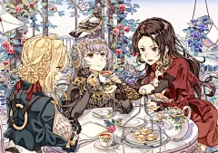 紫罗兰永恒花园 同人图 插画 壁纸 | Dear family， | 半次元-第一中文COS绘画小说社区