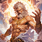 Zeus, Greek God of the Sky and Thunder