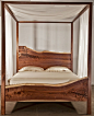 Queen Canopy Bed Product Image Number 1