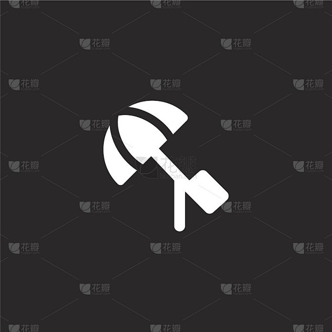 光图标。充满光图标的网站设计和移动，应用程序开发。灯光图标从充满相机收集孤立的黑色背景。