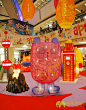2012年香港Apm“人型灯笼展”中秋装饰