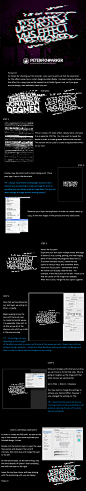 DESTROYED VHS EFFECT - Photoshop Tutorial by PETERFKNPARKER
