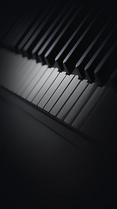 钢琴H5背景，来自爱设计http://w...
