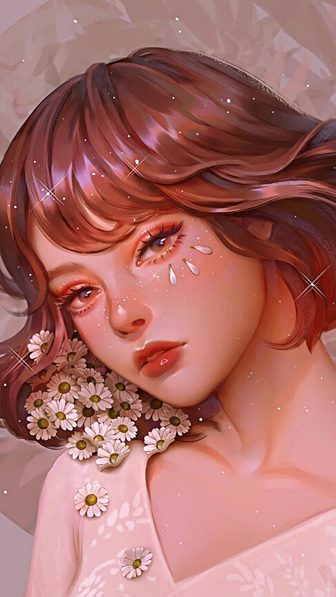 西花杨从someday:转采于2021-01-09 13:43:41壁纸@karmenloh插画线稿