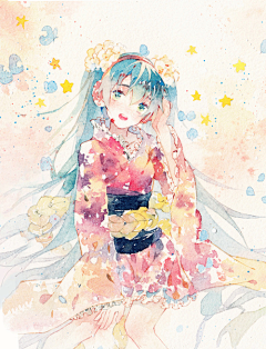 愀然六采集到初音ミク♬Hatsune Miku