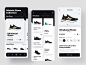 在线鞋店 - 电子商务 UX 和 UI 设计 由 Imran Hossain 在 Dribbble 上设计