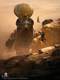 Assassin's Creed Origins, Martin Deschambault : Giant God Sekhmet