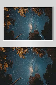 AI数字艺术星空背景摄影图片-众图网