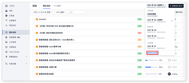 团队目标管理（OKR） - CODING...