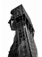 rofili di Milano (Profiles of Milan) 是摄影师 Francesco Paleari的一组独特黑白作品。在每一张作品中摄影师将单独的人像与米兰的历史建筑相融合，他将建筑形状作为画面的右边部分而左边部分保持了原来的人物特征。
Paleari将他的相机描述成“提取并修复特定现实世界的工具”，并且通过他的创作也阐释出了这一点。在每一张作品中，人像的部分与建筑曲线完美组合在了一起。通过他的工作，Paleari为我们展现了一个非凡的城市以及为了城市繁荣扮演着重要角色的城市居民们。