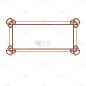 扁平中国风传统边框元素6