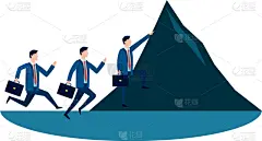 男商人,卡通,头像,商务,专业人员,经理,手提箱,现代