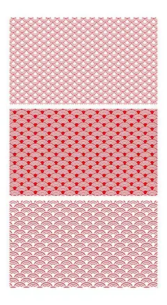 【南门网】广告 海报 元素 云纹 鱼鳞