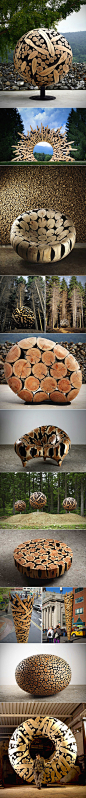 Tree Trunk Sculptures