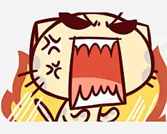 漫画抓狂表情 页面网页 平面电商 创意素材