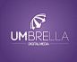 伞形logo创意系列- 标志- 锐意设计网-设计师的网上家园